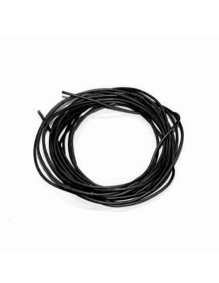 Cable siliconado 24AWG OD  1 6 1m - Black