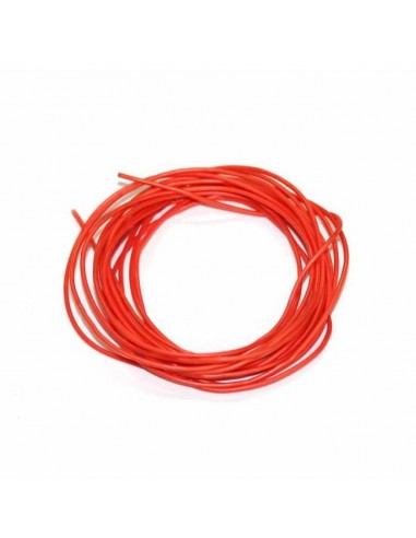 Cable siliconado 24AWG OD  1 6 1m - Red