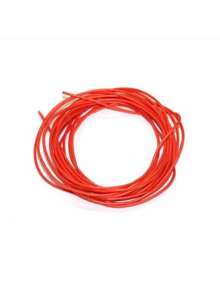 Cable siliconado 24AWG OD  1 6 1m - Red