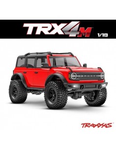 TRX-4M 1/18 Traxxas Crawler Ford Bronco 4WD - Rojo