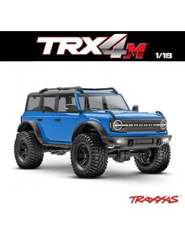 TRX-4M 1/18 Traxxas Crawler Ford Bronco 4WD - Azul