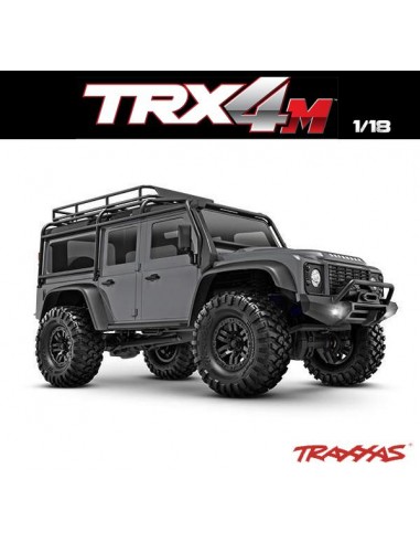 TRX-4M 1/18 Traxxas Crawler Defender 4WD - Gris
