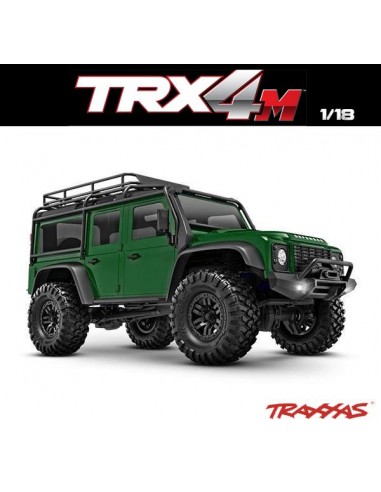 TRX-4M 1/18 Traxxas Crawler Defender 4WD - Verde