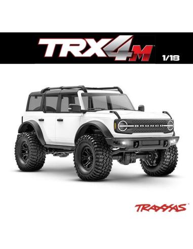 TRX-4M 1/18 Traxxas Crawler Ford Bronco 4WD - Blanco