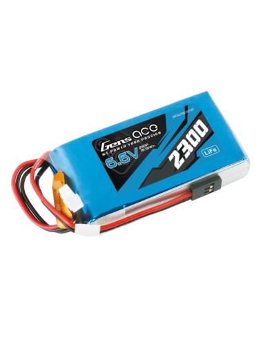 Batería LiPo GENSAce 2300mAh 6 6V TX 2S Futaba