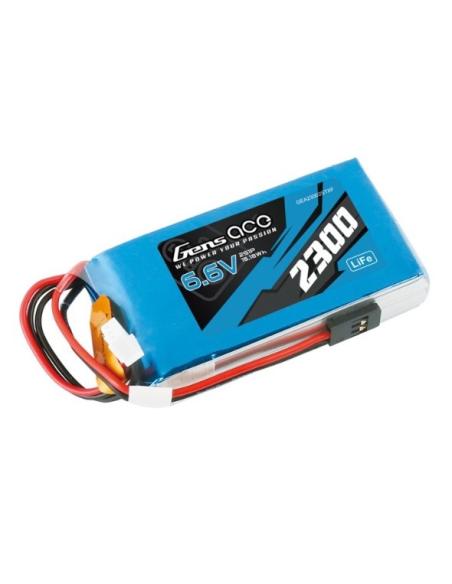 Batería LiPo GENSAce 2300mAh 6 6V TX 2S Futaba