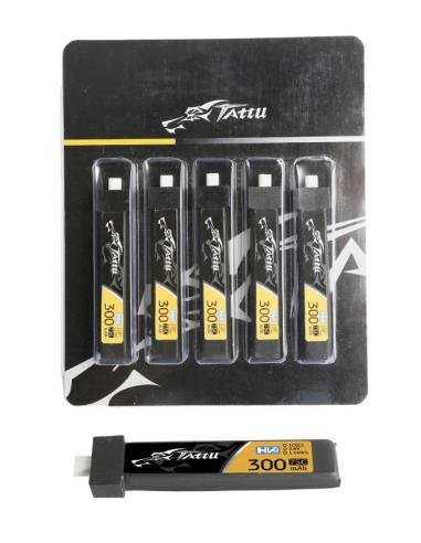 Batería LiPo Tattu 300mAh 3 7V 75C HV BT2 0  5U 