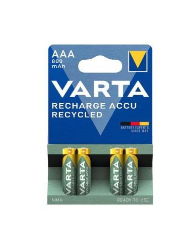 Pila LR03-AAA 800mAh recargable VARTA pack 4u 