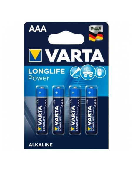 Pila Alcalina LR-03 AAA VARTA (4u.)