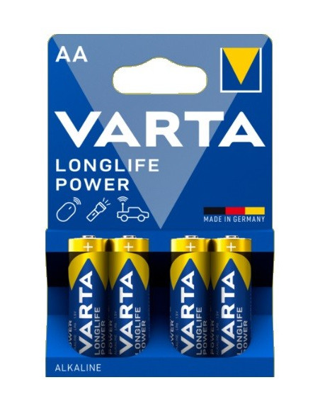 Pila Alcalina LR-6 AA VARTA (4u.)