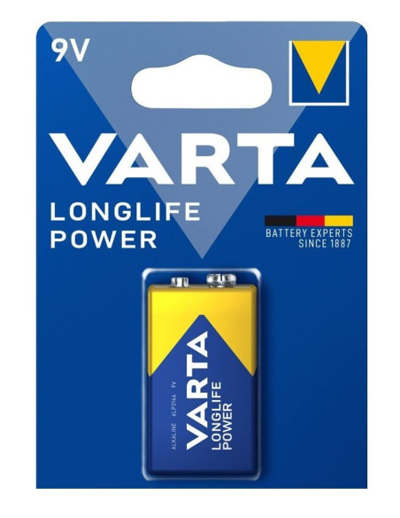 Pila Alcalina 6LR61 9V VARTA (1u.)