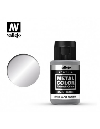 Metal Color - Aluminio - Vallejo  32 ml 