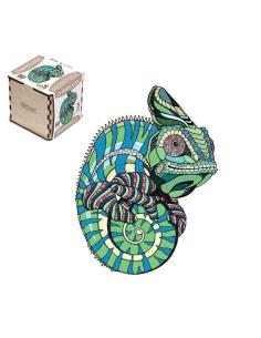 Puzzle en madera EWA - CAMALEON - 80 pcs
