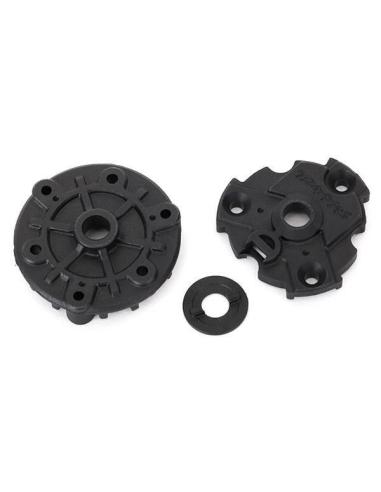 Traxxas Housing  cush drive  front & rear halves 