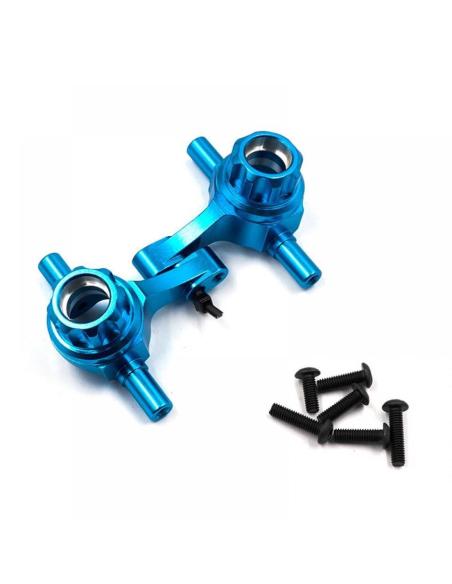 Manguetas delateras en Aluminio para Tamiya TT02