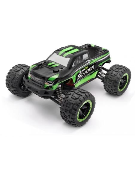 BLACKZON SLYDER 1/16TH 4WD ELECTRIC - MONSTER TRUCK - GREEN