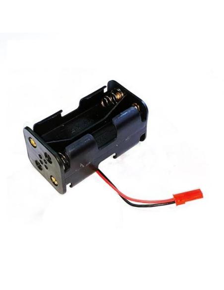 Portapilas Bec  para 4 pilas AA 