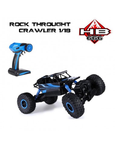 Crawler juguete 1/18 Rock Through 2 4Ghz - Azul