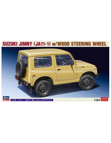 Suzuki Jimny  JA11-1  w/Wood Steering Hasegawa 1/2