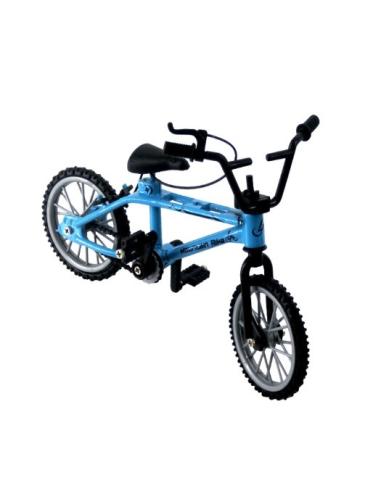 Bicicleta decorativa para coche 1/10 Azul