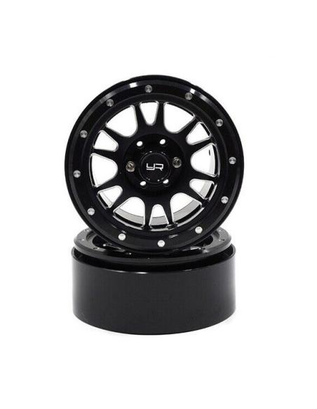 Llanta Beadlock 2 2 Aluminio CNC 12 Spoke  2pcs 