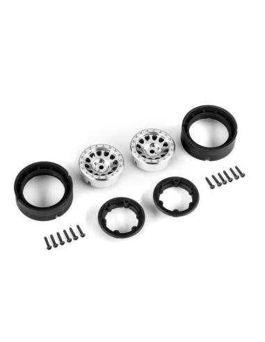 Wheels Method 105 1.0 Beadlock (Satin Chrome) 2u