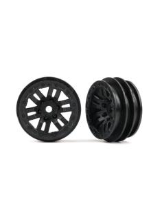 Wheels 1.0 Black TRX4M (2u)