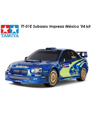 Subaru Impreza Mexico '04  TT-01 Tipo-E  TAMIYA