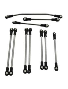 Set link metálicos Axial SCX10 313mm