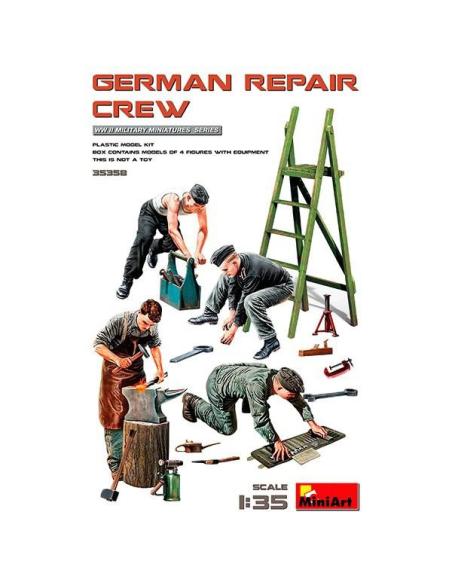 German Repair Crew 1/35 MiniArt