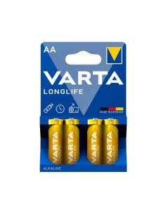 Pila Alcalina AA VARTA Longlife  4u  