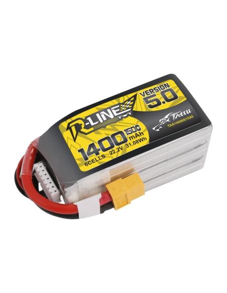 Batería Lipo Tattu R-Line 1400mAh 22 2v 150C XT60 
