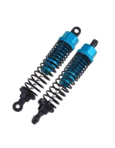 Amortiguadores de 100mm en aluminio 1/10 Azul