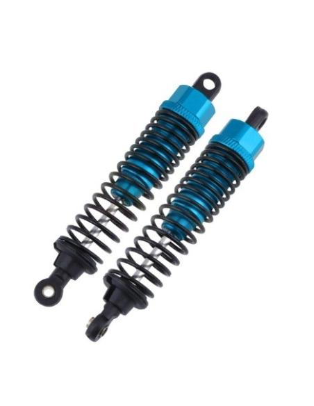 Amortiguadores de 115mm en aluminio 1/10 Azul