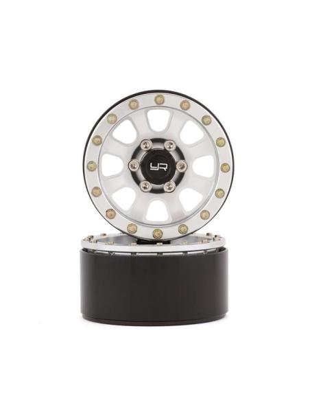 Llanta Beadlock 1 9 Aluminio CNC 8 Spoke Silver