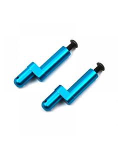 Poste sujeción batería en aluminio para Tamiya TT0