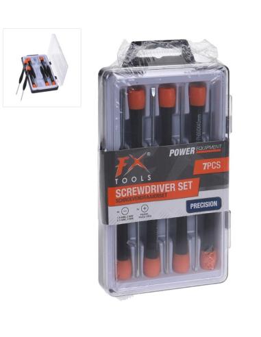 Ult. unidades set 7 destornilladores de precision 8719202956504 08181 FX  TOOLS