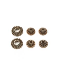 Engranajes cónicos de acero Tamiya para XV-01