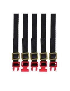 Cintas portaequipaje para Crawler 1/10 Negro/Rojo