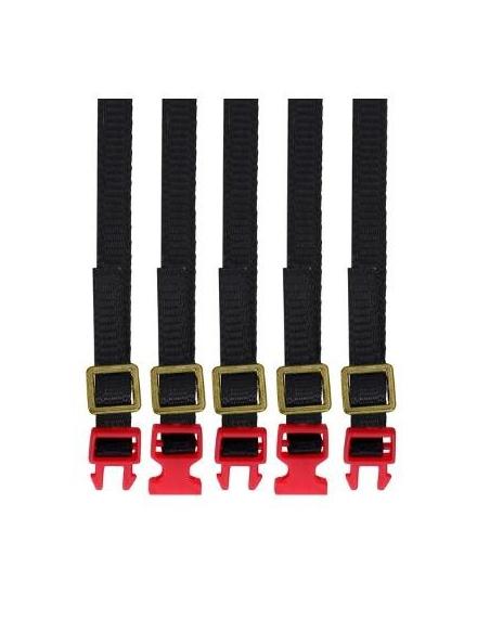 Cintas portaequipaje para Crawler 1/10 Negro/Rojo