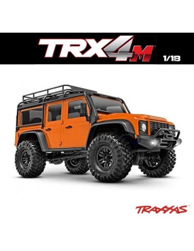 TRX-4M 1/18 Traxxas Crawler Defender 4WD - Naranja