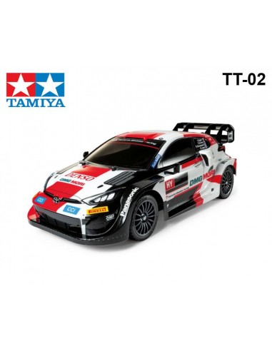 TT-02  T/GR Yaris Rally1 Hybrid RC 1/10 Tamiya