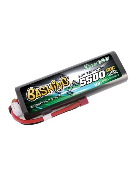 Batería LiPo Gens ace 5500mAh 7.6V 2S 60C