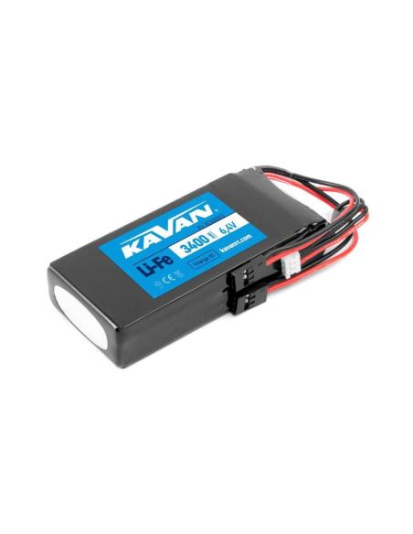 Batería KAVAN Li-Fe 3400mAh/6 4V RX