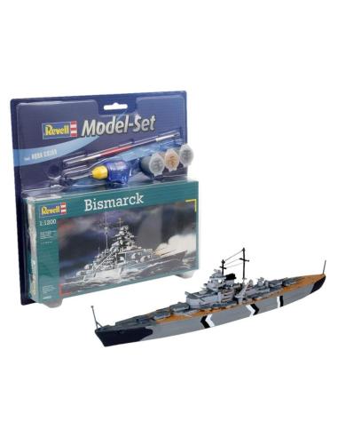 BISMARCK Model set Revell 1 1200