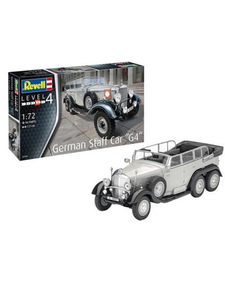 Maqueta German Staff Car G4 1/72 Revell