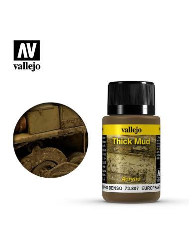 Efecto Salpicadura Barro Europeo 40ml Vallejo