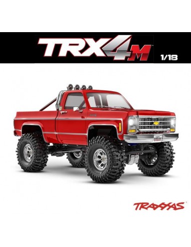 TRX-4M 1/18 Traxxas Crawler K10 CHEVROLET  Rojo 
