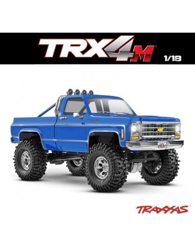 TRX-4M 1/18 Traxxas Crawler K10 CHEVROLET  Azul 
