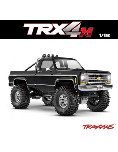 TRX-4M 1/18 Traxxas Crawler K10 CHEVROLET  Negro 